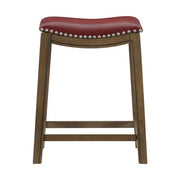 5682RED-24 24 Counter Height Stool, Red - 5682RED-24