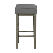 5684GY-29 Pub Height Stool, Set of 2 - 5684GY-29