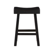 5687BLK-24 Counter Height Stool, Set of 2 - 5687BLK-24