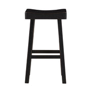 5687BLK-29 Pub Height Stool, Set of 2 - 5687BLK-29