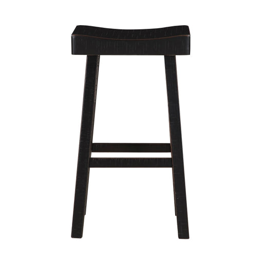 5687BLK-29 Pub Height Stool, Set of 2 - 5687BLK-29