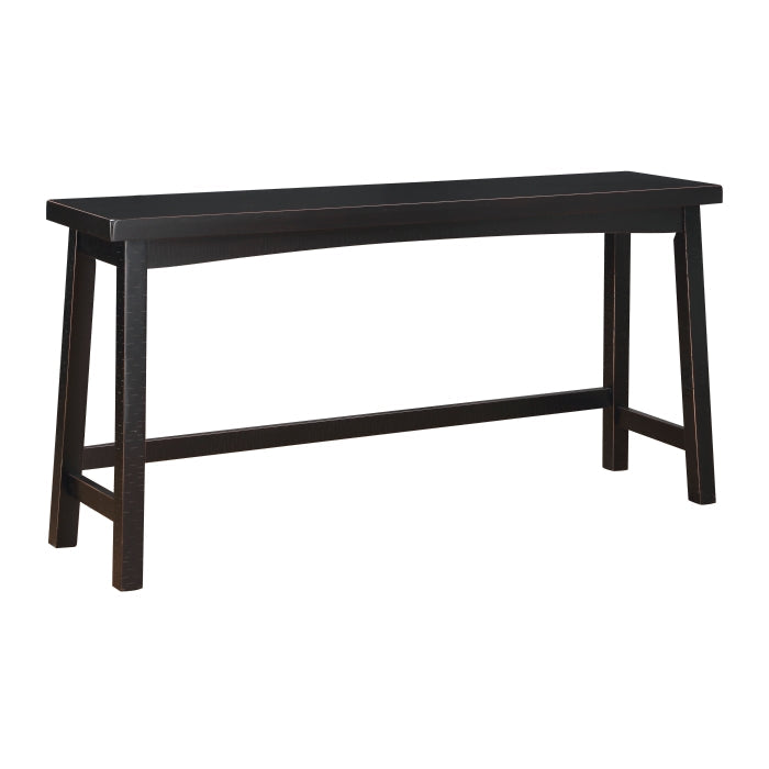 5687BLK-364P 4-Piece Pack Counter Height Set - 5687BLK-364P