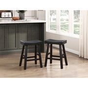 5687BLK-364P 4-Piece Pack Counter Height Set - 5687BLK-364P