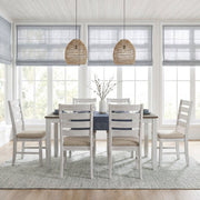 5709WH 7-Piece Pack Dinette Set - 5709WH