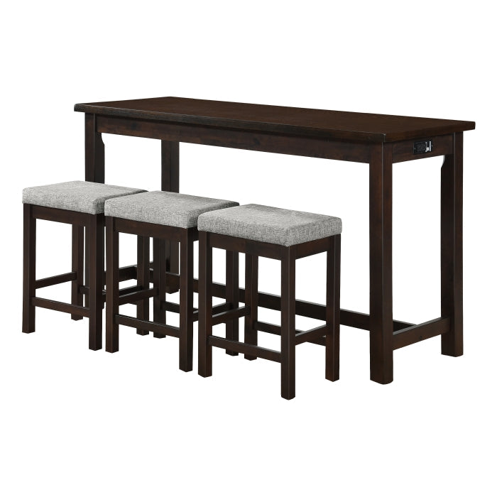 5713ES 4-Piece Pack Counter Height Set - 5713ES