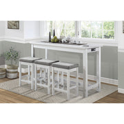 5713WT 4-Piece Pack Counter Height Set - 5713WT