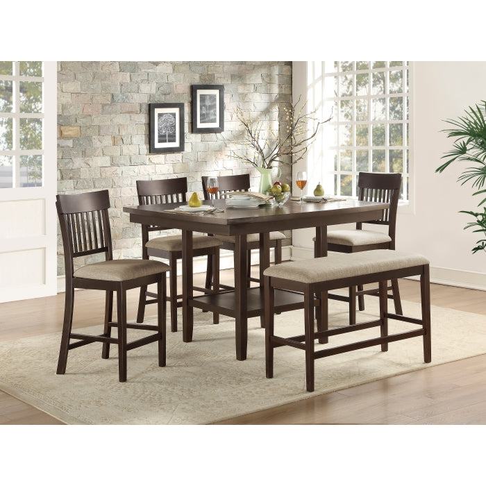5716-36 Counter Height Table with Lazy Susan - 5716-36