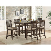 5716-36 Counter Height Table with Lazy Susan - 5716-36