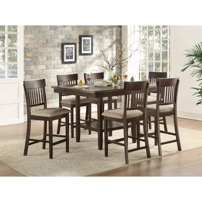 5716-36 Counter Height Table with Lazy Susan - 5716-36