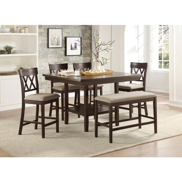 5716-36 Counter Height Table with Lazy Susan - 5716-36