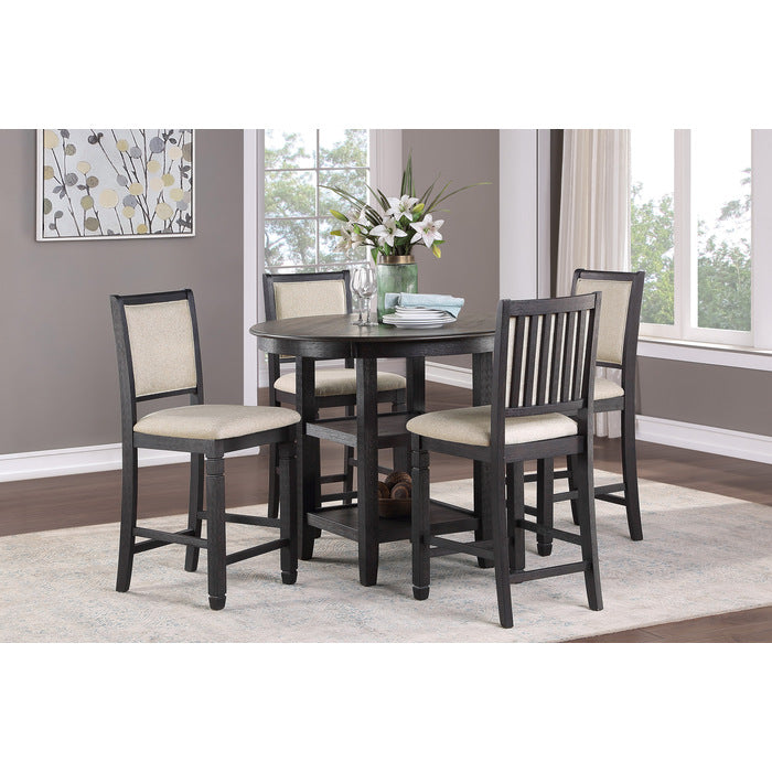 5800BK-24 Counter Height Chair, Set of 2 - 5800BK-24