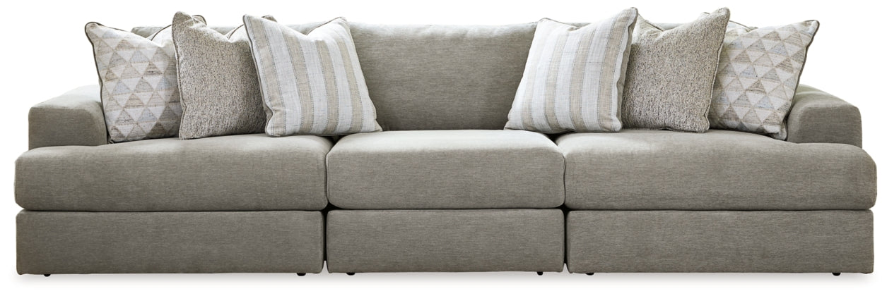 Avaliyah Ash 3-Piece Sectional Sofa