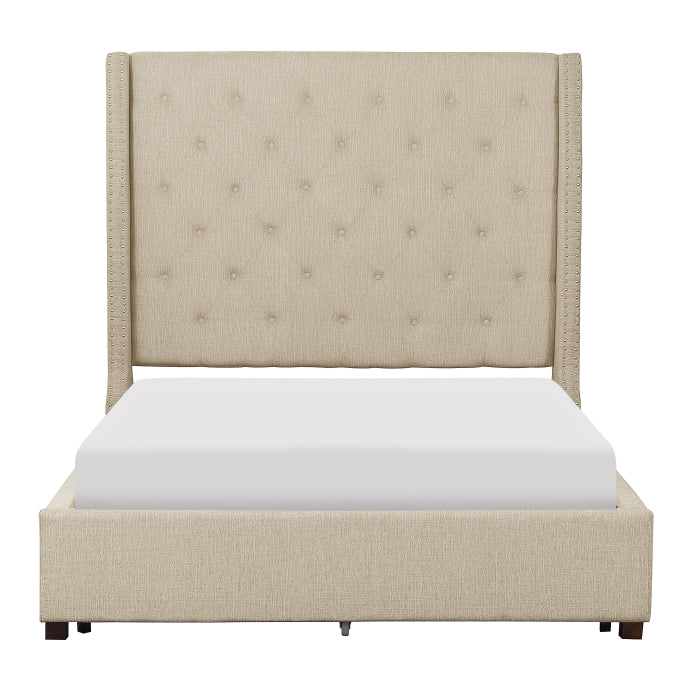 5877FBE-1* (2)Full Platform Bed - 5877FBE-1*