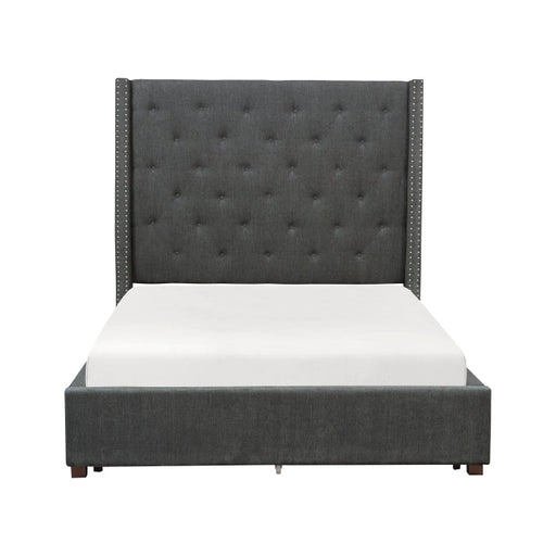 5877KGY-1EK* (2)Eastern King Platform Bed - 5877KGY-1EK*