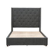 5877KGY-1EK* (2)Eastern King Platform Bed - 5877KGY-1EK*