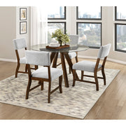 5898F1S Side Chair, Gray, Set of 2 - 5898F1S