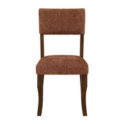 5898F4S Side Chair, Rust, Set of 2 - 5898F4S