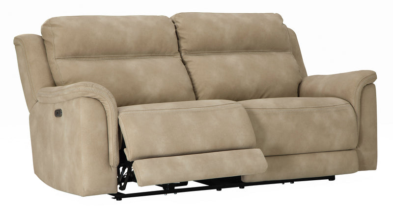 Next-Gen DuraPella Sand Power Reclining Living Room Set - DMV Furniture