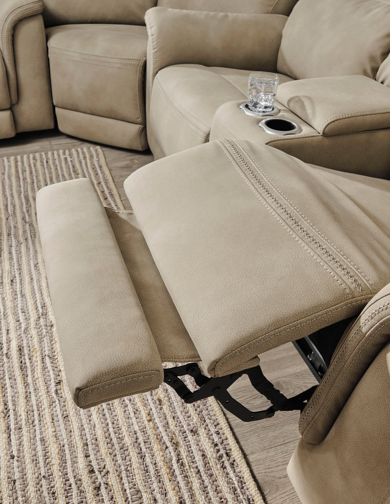 Next-Gen DuraPella Sand Power Reclining Living Room Set - DMV Furniture
