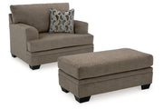 Stonemeade  Oversized Chair and Ottoman -  Ashley - DMV Furniture