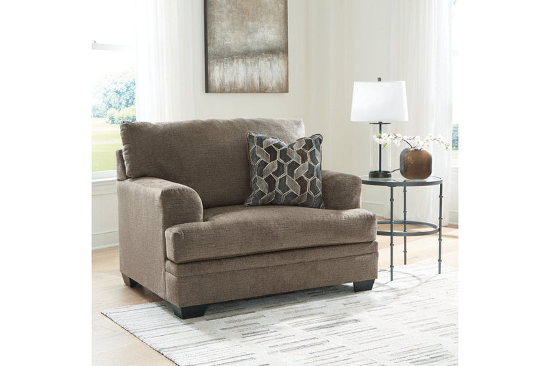 Stonemeade  Oversized Chair and Ottoman -  Ashley - DMV Furniture