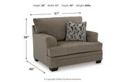 Stonemeade  Oversized Chair and Ottoman -  Ashley - DMV Furniture