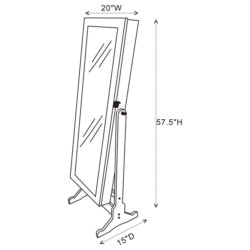Cortez Jewelry Cheval Mirror