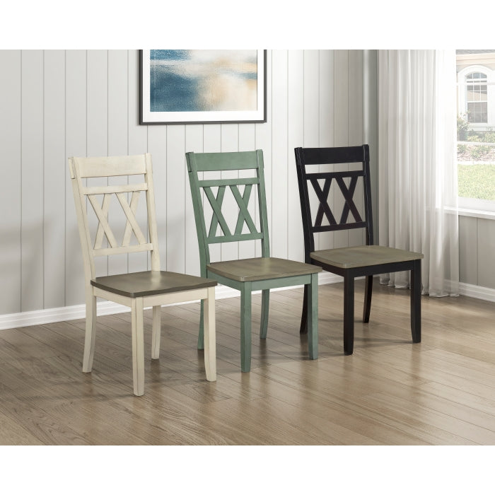 5985BKS Side Chair, Set of 2 - 5985BKS