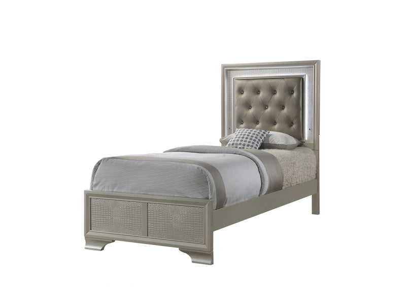 Lyssa Upholstered Panel Bed