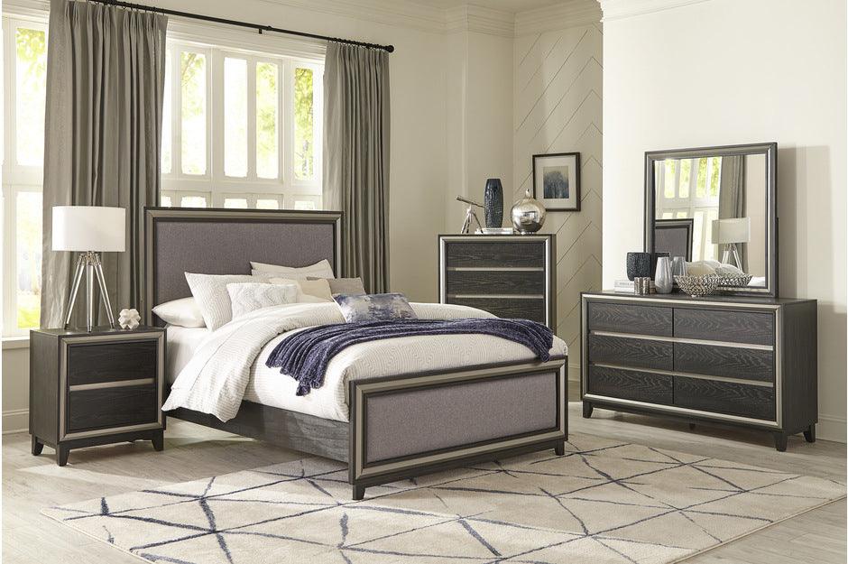 Grant 6 Piece Eastern King Bedroom Set In Gray 1536K-1Ek-6Set | Homelegance