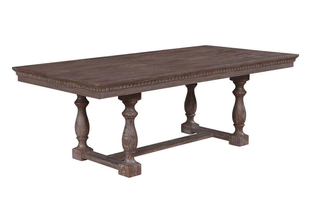 Regent - Dining Table - Charcoal Black