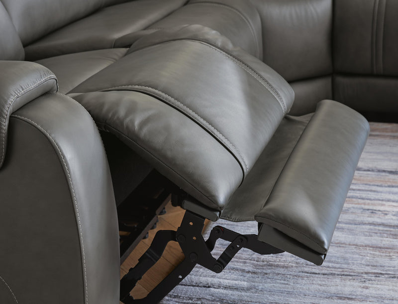 5Z - Pittson Anchor 5-Piece Power Reclining Sectional - PCU12600S4