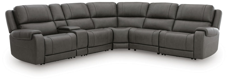5Z - Pittson Anchor 6-Piece Power Reclining Sectional - PCU12600S5