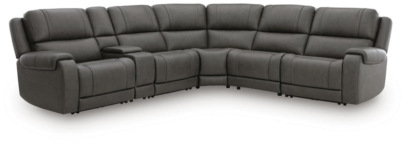 5Z - Pittson Anchor 6-Piece Power Reclining Sectional - PCU12600S8