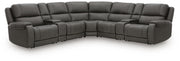 5Z - Pittson Anchor 7-Piece Power Reclining Sectional - PCU12600S10