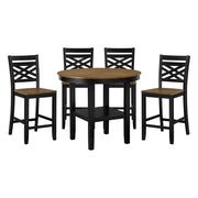 6022-36 5-Piece Pack Counter Height Set - 6022-36