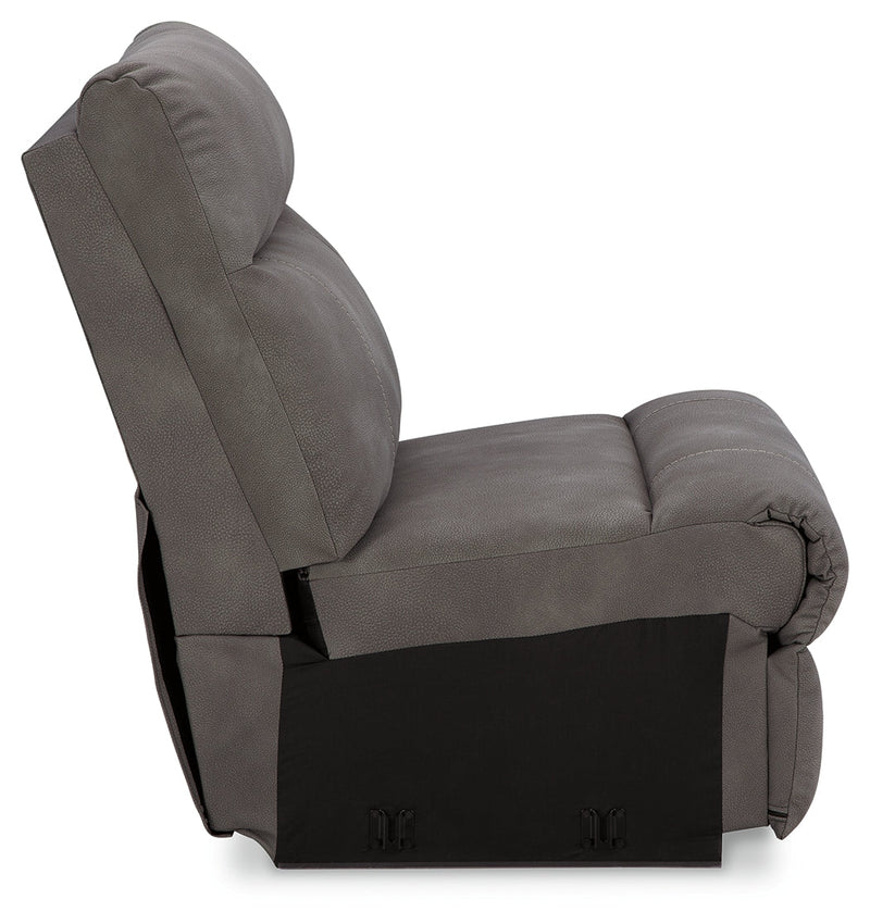 Next-Gen Durapella Slate 4-Piece Power Reclining Sectional from Ashley - DMV Furniture