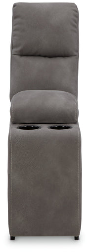 Next-Gen Durapella Slate 5-Piece Power Reclining Sectional from Ashley - DMV Furniture