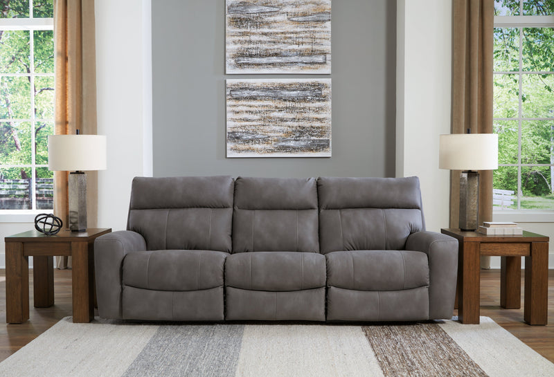 Next-Gen Slate DuraPella Sofa and Loveseat from Ashley - DMV Furniture