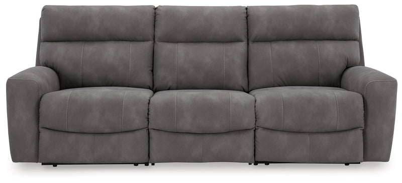 Next-Gen Slate DuraPella Sofa and Loveseat from Ashley - DMV Furniture