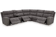 Next-Gen DuraPella Slate 6-Piece Power Reclining Sectional -  Ashley - DMV Furniture