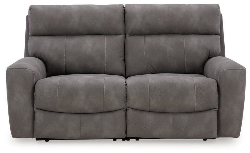 Next-Gen Slate DuraPella Sofa and Loveseat from Ashley - DMV Furniture