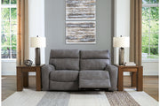 Next-Gen DuraPella Slate 2-Piece Power Reclining Sectional Loveseat -  Ashley - DMV Furniture
