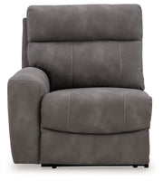 Next-Gen Durapella Slate 4-Piece Power Reclining Sectional from Ashley - DMV Furniture