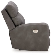 Next-Gen Durapella Slate 4-Piece Power Reclining Sectional from Ashley - DMV Furniture
