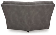 Next-Gen Durapella Slate 5-Piece Power Reclining Sectional from Ashley - DMV Furniture