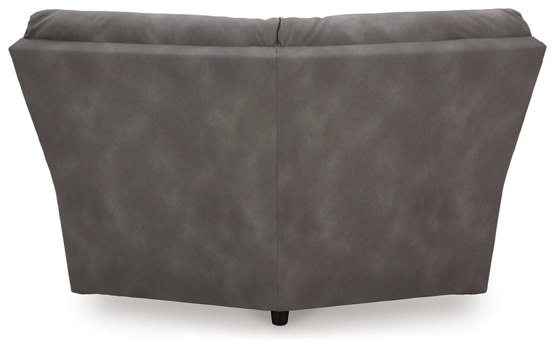 Next-Gen Durapella Slate 5-Piece Power Reclining Sectional from Ashley - DMV Furniture