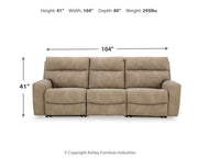 Next-Gen Sand DuraPella Sofa and Loveseat from Ashley - DMV Furniture