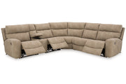 Next-Gen DuraPella Sand 6-Piece Power Reclining Sectional -  Ashley - DMV Furniture