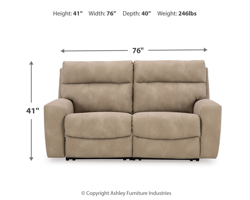 Next-Gen Sand DuraPella Sofa and Loveseat from Ashley - DMV Furniture